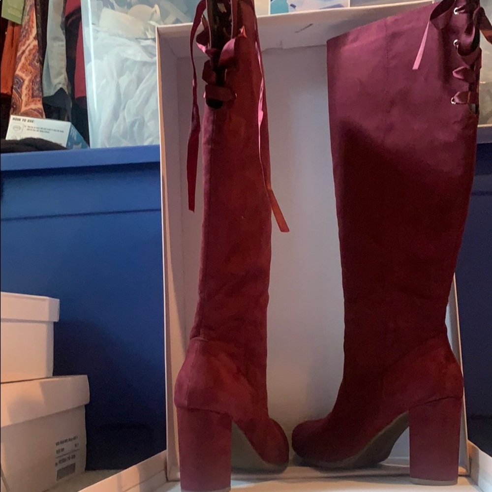 Brand new never worn Knee high boots